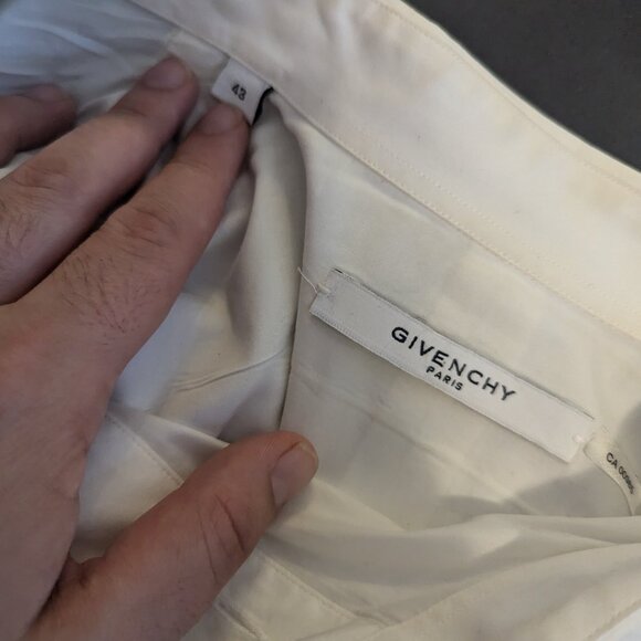 GIVENCHY - Star collar white shirt - Sz 43 - Picture 7 of 9